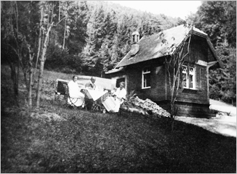 Georg Groddeck, Waldhütte