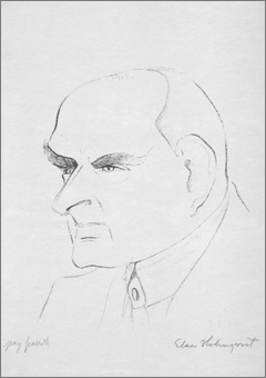 Georg Groddeck, Karikatur