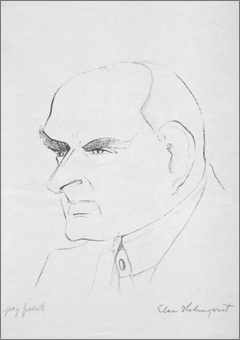 Georg Groddeck, Caricature